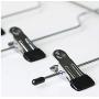 5pcs 4 Layers Stainless Steel Multifunctional Clothes Hangers Pants Storage Hangers Cloth Rack Multilayer Home Storage Cloth Hanger