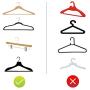 Clothes Hanger Size Markers Quickly Identify Garment Size - 9 Sizes and Each 50Pcs/Set (XXS-4XL) with Separate Compartments Storage Boxes 450Pcs