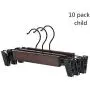 Iddefee Clothes Hanger Wooden Hangers with Clips for Adult Children Clothing Pants Skirt Hangers Suit Clothes Hangers 10 Pack for Hoem Pants Hangers (Color : Brown, Size : 24x1.2cm) Iddefee Clothes Hanger Wooden Hangers with Clips for Adult Children Clothing Pants Skirt Hangers Suit Clothes Hangers 10 Pack for Hoem Pants Hangers (Color : Brown, Size : 24x1.2cm)
