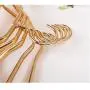 10pcs Random Color Clothes Hangers Aluminum Metal Luxury Anti-Rust Shirts Dress Coat Rack Waterproof Hangers Rack 10pcs Random Color Clothes Hangers Aluminum Metal Luxury Anti-Rust Shirts Dress Coat Rack Waterproof Hangers Rack