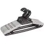 Heavy Duty Hangers, Plastic Hangers for Clothes Extra Wide Adjustable Shoulder 15-20.5 Inch Clothes Hangers, Closet Space Saving, Perfect for Coat, Dress, Shirt, Pants Hangers (24 Pack) Heavy Duty Hangers, Plastic Hangers for Clothes Extra Wide Adjustable Shoulder 15-20.5 Inch Clothes Hangers, Closet Space Saving, Perfect for Coat, Dress, Shirt, Pants Hangers (24 Pack)