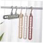Magic Space Saving Clothes Hangers Multifunction Nine-Hole Hanger for Home Travel Outdoor Closet Clothes Stand Magic Space Saving Clothes Hangers Multifunction Nine-Hole Hanger for Home Travel Outdoor Closet Clothes Stand