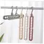 Magic Space Saving Clothes Hangers Multifunction Nine-Hole Hanger for Home Travel Outdoor Closet Clothes Stand Magic Space Saving Clothes Hangers Multifunction Nine-Hole Hanger for Home Travel Outdoor Closet Clothes Stand