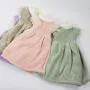 ZUXIO77Js Lovely Princess Dress Hand Towel Absorbent Kid Bathroom Drying Cloth with Hanger - Beige
