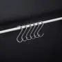 WENCHENG 100 Pcs 2.8 inch S Shaped Hooks Stainless Steel S Hooks, Sliver S Hooks Rack Hangers Heavy Duty S Hanging Hangers Hooks for Kitchen, Work Shop, Bathroom, Garden WENCHENG 100 Pcs 2.8 inch S Shaped Hooks Stainless Steel S Hooks, Sliver S Hooks Rack Hangers Heavy Duty S Hanging Hangers Hooks for Kitchen, Work Shop, Bathroom, Garden