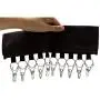 PWireless Hat Racks, Hat Organizer Closet Hanging Folding Magic Sticker Travel Portable Clothes Hanger Clip for Hat Underpants Sock