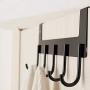 Rongyuxuan Over The Door Hook Hanger, Aluminum Over The Door Hanger Heavy Duty Organizer Rack for Coats, Hoodies, Hats, Scarves, Leashes, Bath Towels, Robes,Clothing - 2 Pack Rongyuxuan Over The Door Hook Hanger, Aluminum Over The Door Hanger Heavy Duty Organizer Rack for Coats, Hoodies, Hats, Scarves, Leashes, Bath Towels, Robes,Clothing - 2 Pack