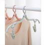 HJYPYJ Magic Hanger,Portable Magical Hangers,with Clip PP Hanger,Space-Saving Organizer Hangers, Clip Removable/Color Mixing / 5 pcs