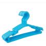 20pcs Random Color Non Slip Plastic Kids Plastic Coat Hangers Child Baby Clothes Stands Multi Color