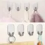 Adhesive Hooks Heavy Duty 10 Packs, VEEMOS Wall Hooks 304 Stainless Steel Waterproof Hanger for Towel/Bath Sponge/Handbags/Hats/Keys/Kitchen Utensils-Home Bathroom Office Organizer Adhesive Hooks Heavy Duty 10 Packs, VEEMOS Wall Hooks 304 Stainless Steel Waterproof Hanger for Towel/Bath Sponge/Handbags/Hats/Keys/Kitchen Utensils-Home Bathroom Office Organizer