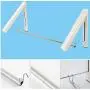 2pcs Durable ABS Laundry Clothes Hanger Scarf Drying Rack Wall-Mounted Practical Retractable Organizer Punch Free Household Coat 2pcs Durable ABS Laundry Clothes Hanger Scarf Drying Rack Wall-Mounted Practical Retractable Organizer Punch Free Household Coat