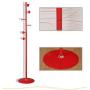 Iron Coat Rack / Simple Continental Hanging Hanging Hanger / Clothes Rack / Interior Fashion Hall Hanger ( Color : Blue )