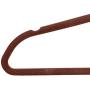IRIS Non-Slip Clothes Hanger, Brown, Set of 10
