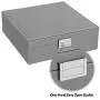 BEWISHOME Jewelry Boxes for Women 35 Compartments Jewelry Organizer - 6 Necklace Hooks, 2 Layers - Jewelry Boxes Display Storage Case Jewelry Holder for Girls Grey SSH71H BEWISHOME Jewelry Boxes for Women 35 Compartments Jewelry Organizer - 6 Necklace Hooks, 2 Layers - Jewelry Boxes Display Storage Case Jewelry Holder for Girls Grey SSH71H