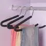 HJYPYJ Magic Hanger,Z-Sponge Non-Slip Multifunctional Hangers,Anti-Shoulder Pants Rack Not Easily Deformed Space Saving Organizer Hanger Strong Bearing Capacity/Black / 5 pcs HJYPYJ Magic Hanger,Z-Sponge Non-Slip Multifunctional Hangers,Anti-Shoulder Pants Rack Not Easily Deformed Space Saving Organizer Hanger Strong Bearing Capacity/Black / 5 pcs