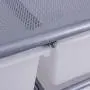 BeUniqueToday Adjustable Garment Telescopic Rolling Clothes Hanger with Drawers, Room-Saver Clothes Rack for The Household with Limit Balcony Room, Top-Grade Metal and Plastic Garment Clothes Hanger