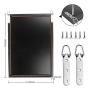 Heavy Duty D Ring Picture Hangers kit Frame Hanging Hardware Three Holes with Screw Pack of 120 Pcs