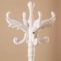 LLDDP Coat Hooks Hat Clothes Stand Coat Racks European Solid Wood Hat Stand Hanger Floor Standing Home Bedroom Hangers 10 Hooks Hall Tree Free Standing Garment Racks (Color : Brown)