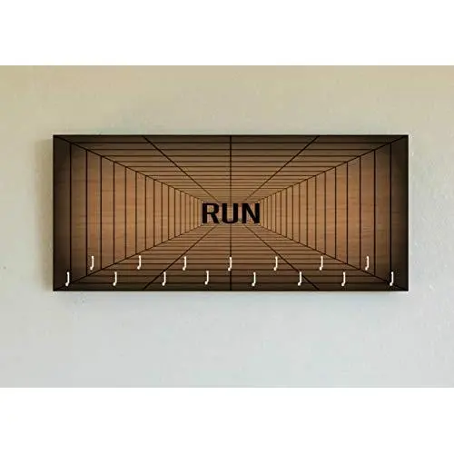Race Medal Holder/Running Medal Hanger RUN Geometric Web- Wood Wall Mounted Medal Organizer. CUSTOMIZATION Available Race Medal Holder/Running Medal Hanger RUN Geometric Web- Wood Wall Mounted Medal Organizer. CUSTOMIZATION Available
