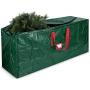 Large Christmas Tree Storage Bag - Fits Up to 9 ft Tall Holiday Artificial Disassembled Trees with Durable Reinforced Handles & Dual Zipper - Waterproof Material Protects from Dust, Moisture & Insect