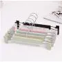 10pcs Random Color Hangers for Clothes Plastic Clip, Stand Hanger Pants Skirt Kid Clothes Adjustable Pinch Grip Cabide 10pcs Random Color Hangers for Clothes Plastic Clip, Stand Hanger Pants Skirt Kid Clothes Adjustable Pinch Grip Cabide