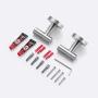 KES Bathroom Wall Towel Hooks No Drill Heavy Duty Robe Hook Holder SUS304 Stainless Steel Brushed 2 Pack, A2164DG-2-P2