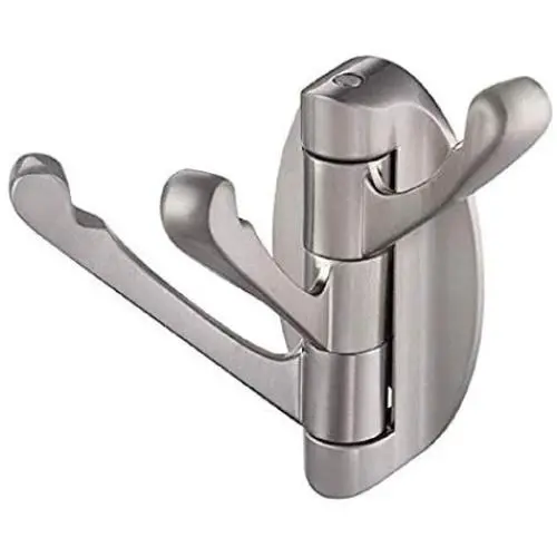 zmgmsmh Solid Metal Swivel Hook Heavy Duty Folding Swing Arm Triple Coat Hook with Multi Three Foldable Arms Towel/Clothes Hanger for Bathroom Kitchen Garage Wall Mount Brushed Nickel zmgmsmh Solid Metal Swivel Hook Heavy Duty Folding Swing Arm Triple Coat Hook with Multi Three Foldable Arms Towel/Clothes Hanger for Bathroom Kitchen Garage Wall Mount Brushed Nickel