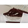 IRIS Non-Slip Clothes Hanger, Brown, Set of 10