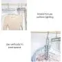 Magic Clothes Hanger,GTWCK 360 Degrees Rotating Multi-Function Nine Hole Hanger Plastic Non Slip Drying Rack for Home Bedroom (Nordic Green)