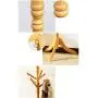 coat rack Solid Wooden Coat Racking Continental Creative Hanging Hanger Clothes Rack Modern Simple Hall Bedroom Hanger (Color : B) coat rack Solid Wooden Coat Racking Continental Creative Hanging Hanger Clothes Rack Modern Simple Hall Bedroom Hanger (Color : B)