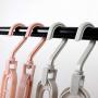 HHXD 5Pcs Multifunction Magic Clothes Hanger,Rotatable Save Space Storage Coat Hangers Durable/Gray / 5pcs