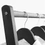 ZHWEI Coat Racks Solid Wood Coat Rack Hanger Floor-Standing Hanging Clothes Rack Multifunction Bedroom Stable Durable (Size : 100CM)