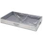 InterDesign Aldo Under Bed Storage Boxes for Bedroom Storage - Gray