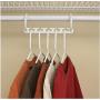 Clothes Coat Hanger Organizer Multi-Port Support Baby Clothes Drying Racks Plastic Scarf Storage Rack Hangers for Clothes 10pcs
