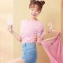 ZZYJYALG Hanging Ironing Machine Plastic Metal Cotton Cloth Portable Dormitory Clothes Household Handheld USB Rechargeable Sheets Foldable Curtains High Ironing Travel Temperature (Pink)