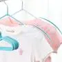 CLFAF Kid Clothes Hangers, Non Slip Hangers Space Saving Durable No Trace Hangers for Baby -Green 30-Pack CLFAF Kid Clothes Hangers, Non Slip Hangers Space Saving Durable No Trace Hangers for Baby -Green 30-Pack