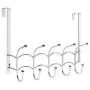Galashield Over The Door Hook Stainless Steel Organizer Door Hanger Towel Rack (10 Hooks)