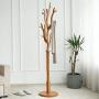 WZP Household Coat Rack Bedroom Simple Clothes Rack Home Creative Vertical Bag Rack Hanger Floor Bedroom