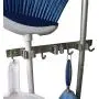MYBROOMHOLDER Wall Mount Broom Holder - Organizer Stainless Steel (3 Handle and 4 Hook) for Mop Dustpan Closet Tool Storage Utility Rack Kitchen Cabinet Door Hanger MYBROOMHOLDER Wall Mount Broom Holder - Organizer Stainless Steel (3 Handle and 4 Hook) for Mop Dustpan Closet Tool Storage Utility Rack Kitchen Cabinet Door Hanger