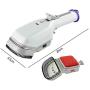 Handheld Steamer Steam Iron Brush for Clothes, Hanging/Flat Garment Steamer and Portable Steam Powerful Wrinkle Remover Dry and Fabric Steamer for Home, Travel