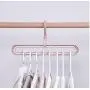 10pcs Random Color Space Saver Hangers Wonder Magic Clothes Hangers Closet Organizer Hook Rack 10pcs Random Color Space Saver Hangers Wonder Magic Clothes Hangers Closet Organizer Hook Rack