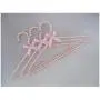DNJKSA (5 Pieces/Lot) 40cm Adult Plastic Hanger Pearl Hangers for Clothes Pegs Princess Clothespins Wedding Dress Hanger(Random Color)