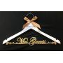 Bride hanger, wedding hanger, Personalized Hanger, Custom hanger, wedding dress hanger, Wedding Gift, apostrophe name