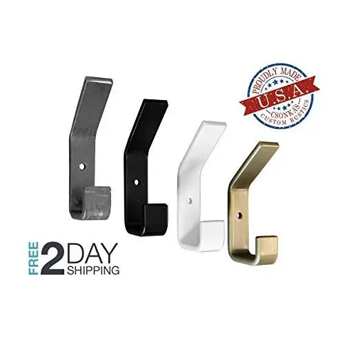 Mini Wall Hook with Top Lip, Single Towel Hook, Wall Hanger, Farmhouse Hook, Black, White or Gold/Brass Wall Hook, Coat Hook, Hat, Jacket hook Mini Wall Hook with Top Lip, Single Towel Hook, Wall Hanger, Farmhouse Hook, Black, White or Gold/Brass Wall Hook, Coat Hook, Hat, Jacket hook