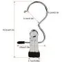 STARVAST 20 Pcs Laundry Hanging Hooks Boot Hanging Hold Clips, Portable Stainless Steel Boot Hangers Hanging Clothes Pins for Closet Travel Home STARVAST 20 Pcs Laundry Hanging Hooks Boot Hanging Hold Clips, Portable Stainless Steel Boot Hangers Hanging Clothes Pins for Closet Travel Home