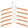 2pcs Random Color Home Clothes Hangers Coat Hanging Multi Layers Space Saving Multifunctional Wardrobe Organizer Trouser Hotel Storage Racks Towel
