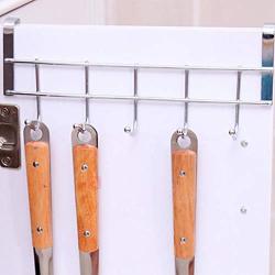 Hot Sale!DEESEE(TM)????????Stainless Steel 5 Hooks Clothes Door Bathroom Hanger hanging Loop Organizer