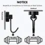 Magnetic Hooks,Tohoer Heavy Duty Neodymium Magnet Hook 30LBS for Indoor Outdoor Hanging,Refrigerator,Grill,Kitchen,Key Holder,Black,Pack of 8 Magnetic Hooks,Tohoer Heavy Duty Neodymium Magnet Hook 30LBS for Indoor Outdoor Hanging,Refrigerator,Grill,Kitchen,Key Holder,Black,Pack of 8
