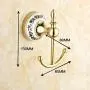 DWLXSH Towel Hook Clothes Rack Hanger Wall Hooks Kitchen Bathroom Luxury Accessories, Gold Towel Rack Free-Standing DWLXSH Towel Hook Clothes Rack Hanger Wall Hooks Kitchen Bathroom Luxury Accessories, Gold Towel Rack Free-Standing