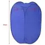 Greensen Portable Clothes Dryer, Mini Folding Ventless Electric Air Clothes Dryer Bag Fast Drying Machine with Heater 110V (Hangers & Brackets Included)- Blue Greensen Portable Clothes Dryer, Mini Folding Ventless Electric Air Clothes Dryer Bag Fast Drying Machine with Heater 110V (Hangers & Brackets Included)- Blue